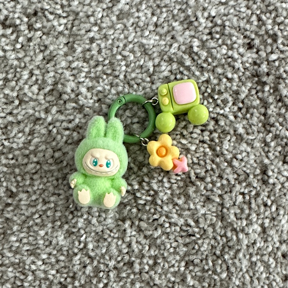 Hand made labubu key ring